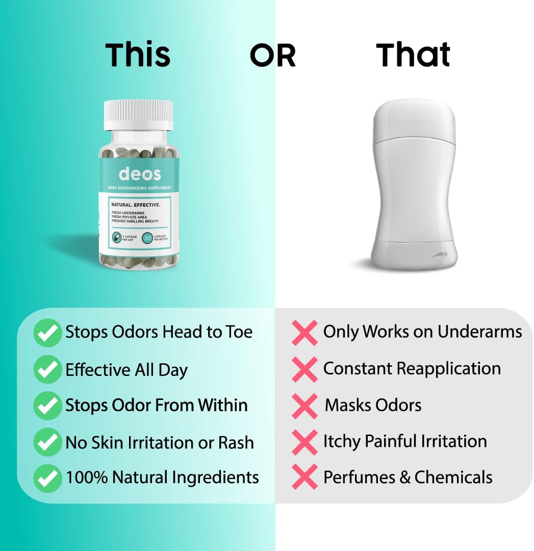 DEOS® Internal Deodorant Supplement